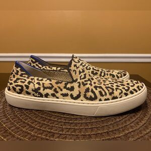 Rothy’s The Original Slip On Sneaker Animal Leopard Print (Size 8.5)